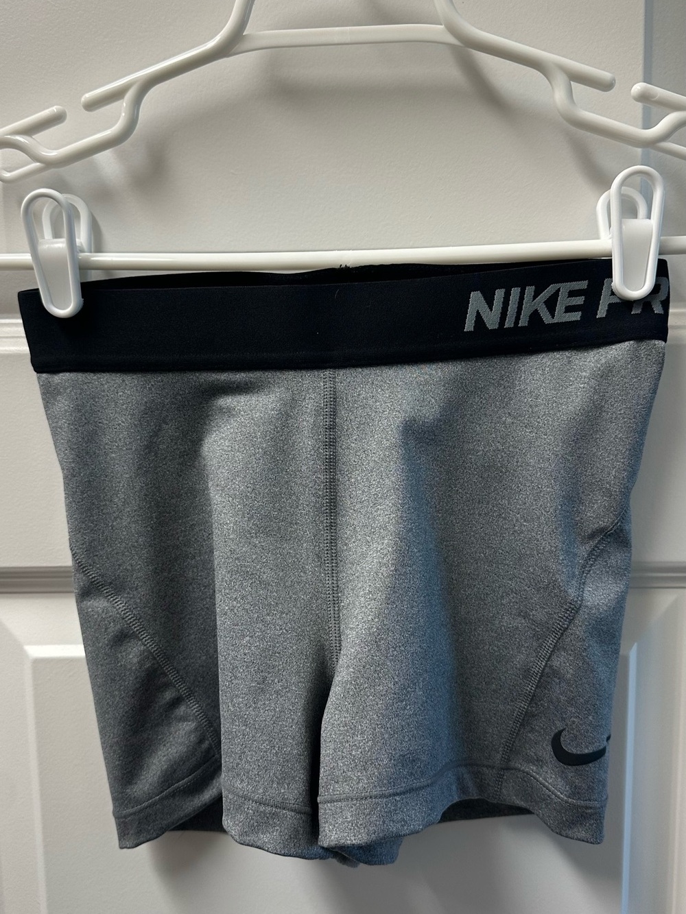 Nike Pro Women’s Gray Dri Fit Compression Shorts